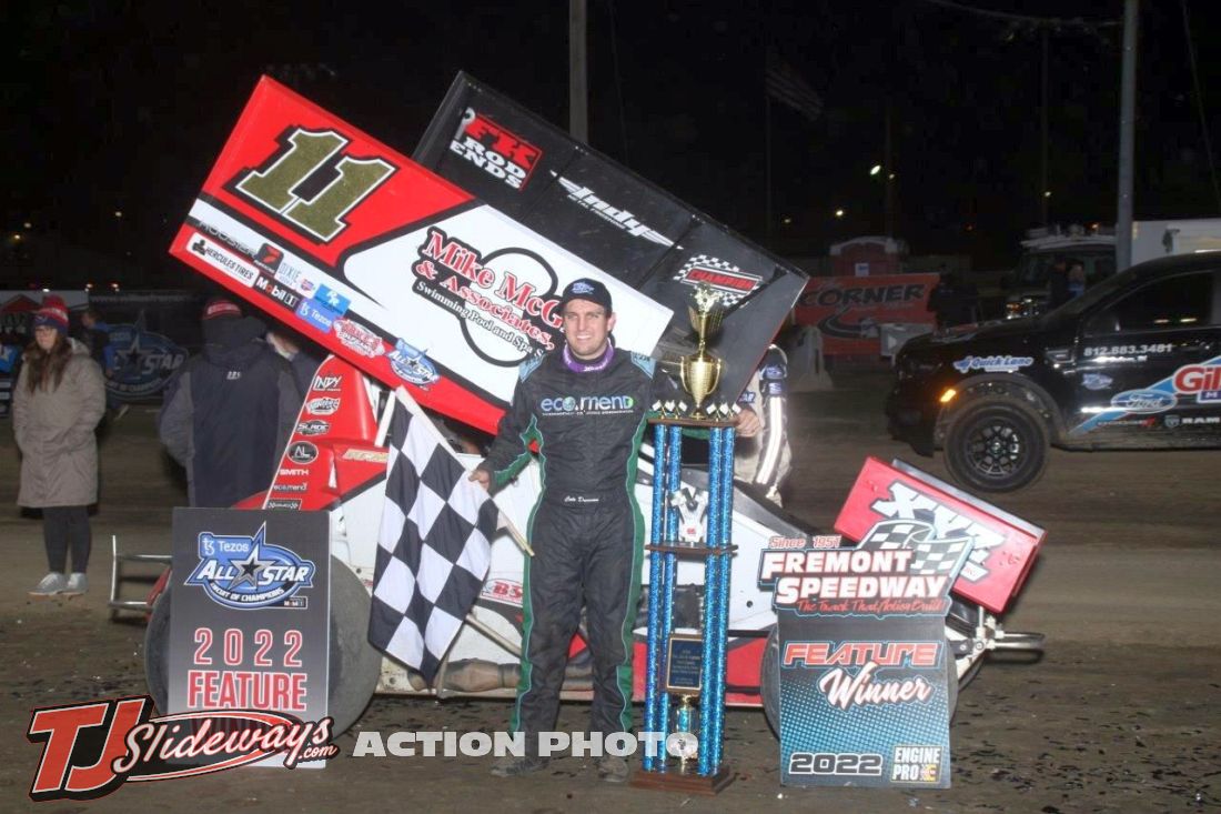 Cole Duncan Slips and Slides to $10,000 Victory at Fremont ...