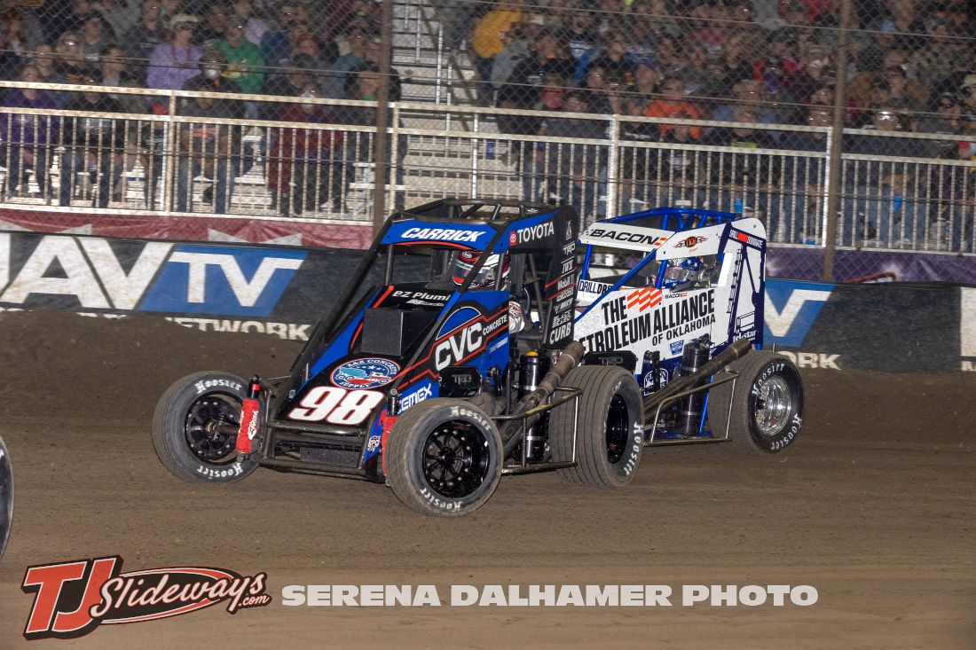 Tanner Carrick (98) and Brady Bacon (21H) (Serena Dalhamer photo)