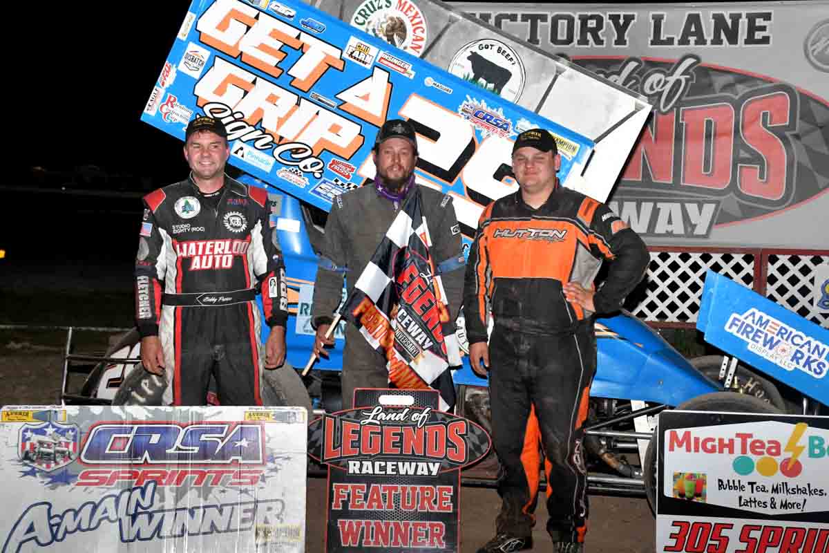 Herrick Hutton Haul Hardware From Land of Legends Raceway