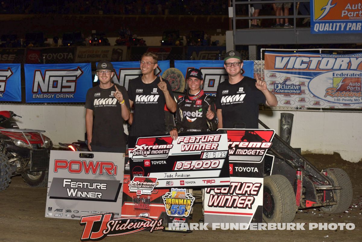 Avedisian Wins Slider Battle with Sarff at I-55 for Fourth Win of