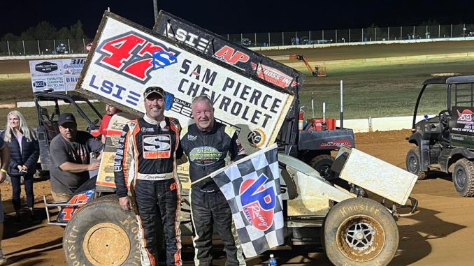 Jonathan Anderson wins Super Gas at the Gators 