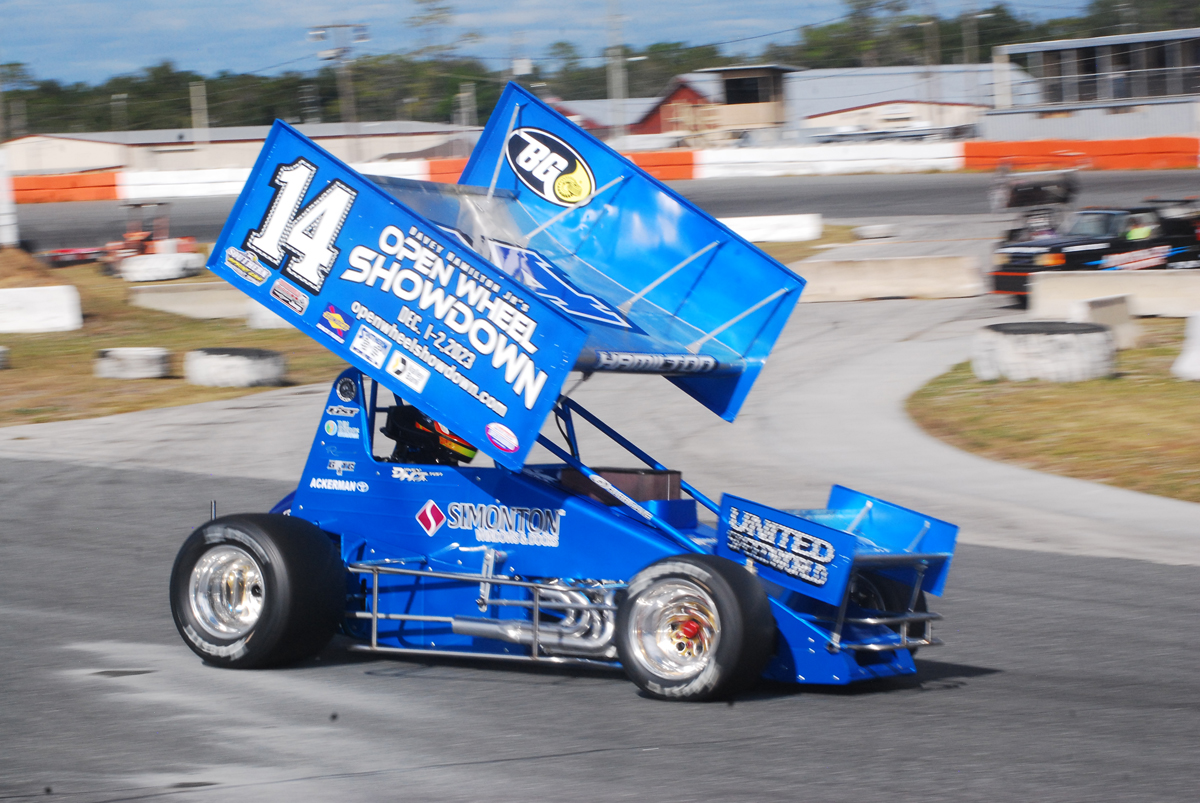 HAMILTON JR. GRABS SOUTHERN SPRINT CAR LOOT ONLY TO GIVE IT AWAY ...