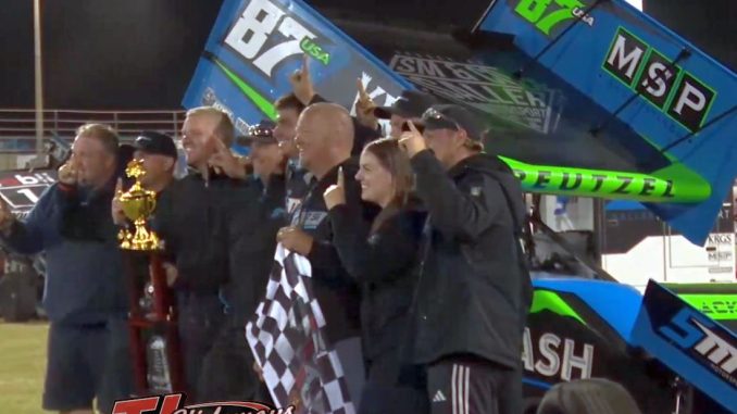 Reutzel Wins the 2024 Grand Annual Sprintcar Classic – TJSlideways.com