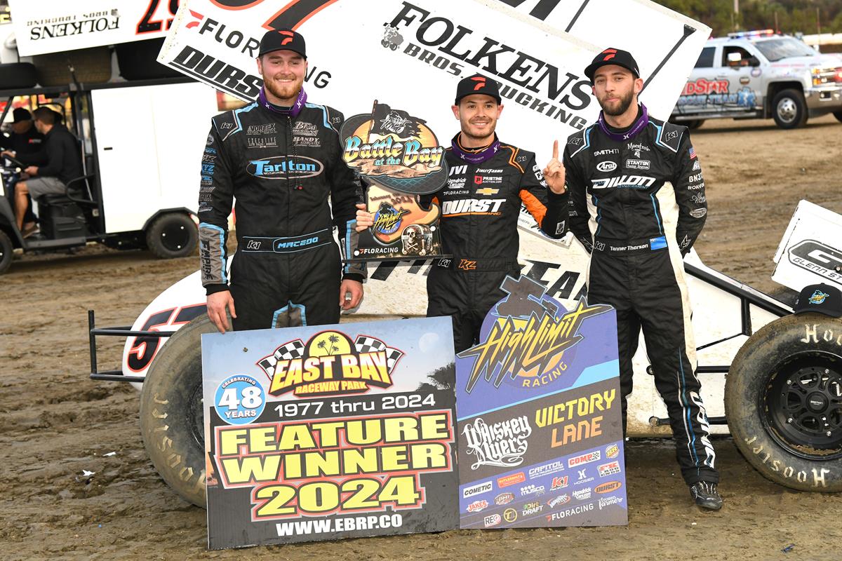 Kyle Larson Lands High Limit Racing Opener At East Bay Raceway Park ...