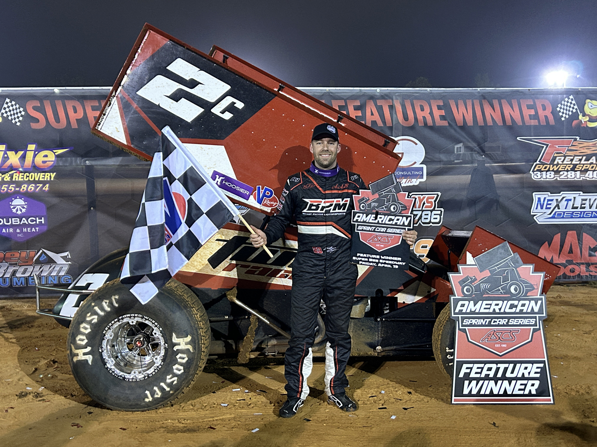 Seth Bergman Wins ASCS National Tour Opener at Super Bee in First Event ...