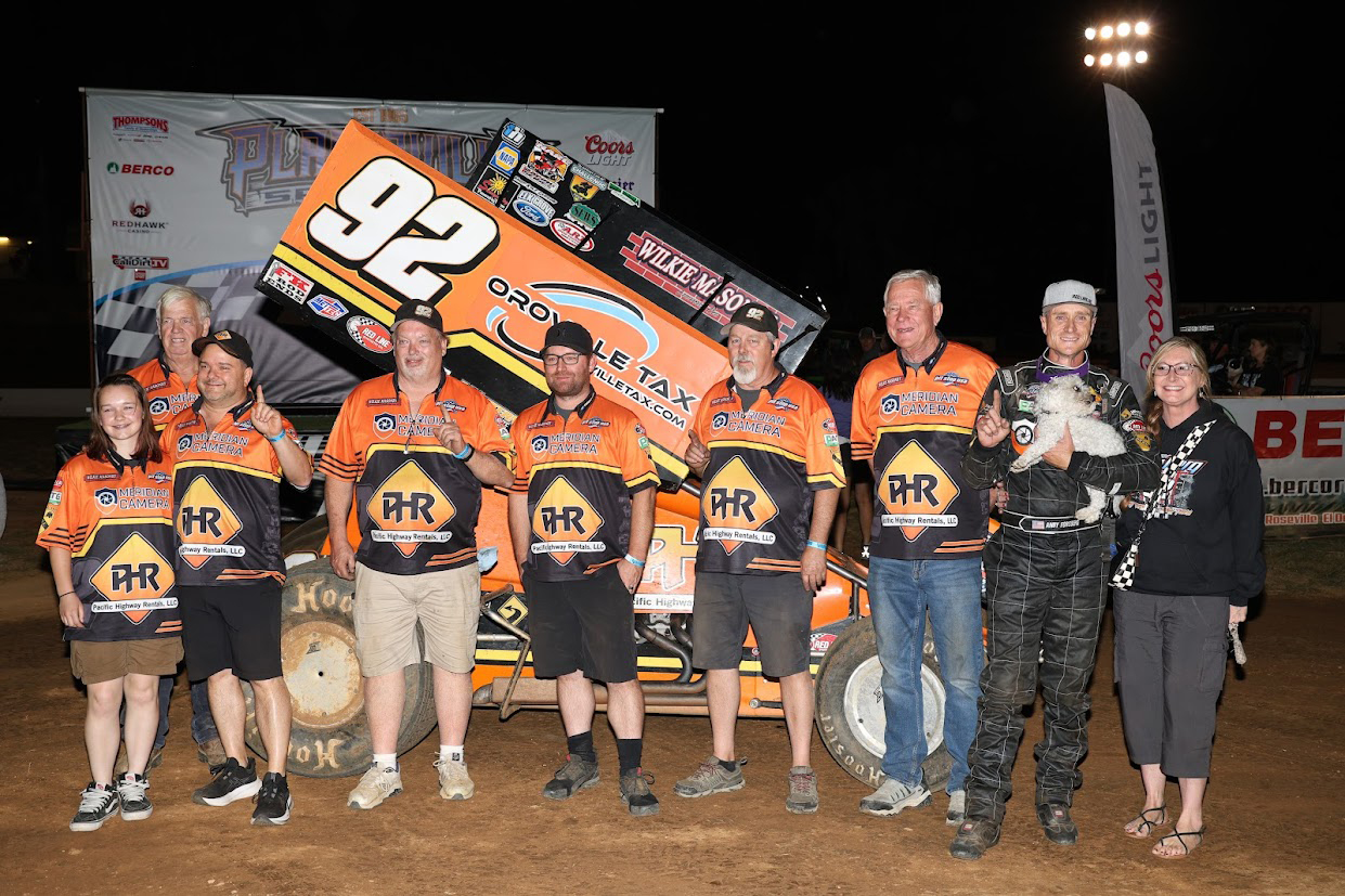 Andy Forsberg surges to 70th career Sprint Car win at Placerville ...