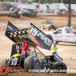 Joel Myers Jr. during the 2024 Brad Doty Classic at Attica Raceway Park. (Dan McFarland Photo)