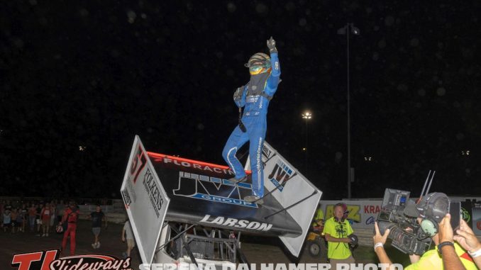 Kyle Larson (Serena Dalhamer photo)