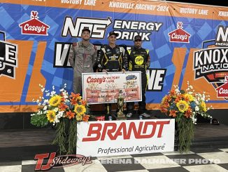 (L to R) Second place Jacob Allen, winner Giovanni Scelzi, and third place Justin Peck. (Serena Dalhamer Photo)