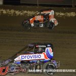 Karter Sarff (#21) racing with Ryan Timms (#67). (Mark Funderburk Photo)