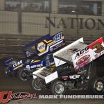 Brad Sweet (#49) and Dustin Selvage (#3). (Mark Funderburk Photo)