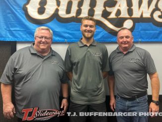 (L to R) Todd Carlise, Cole Macedo, and Wayne Johnson. (T.J. Buffenbarger Photo)