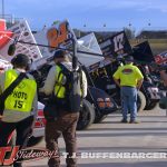 One of the Floracing documentary crews following Brian Brown. (T.J. Buffenbarger Photo)