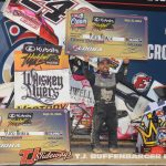 Rico Abreu in victory lane at Eldora Speedway. (T.J. Buffenbarger Photo)