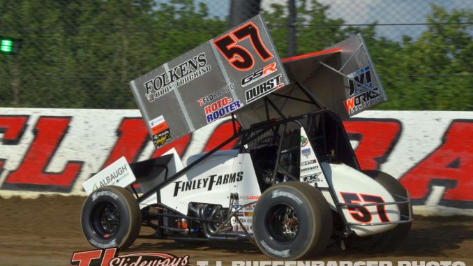 DSC_0634 Kyle Larson. (T.J. Buffenbarger Photo)