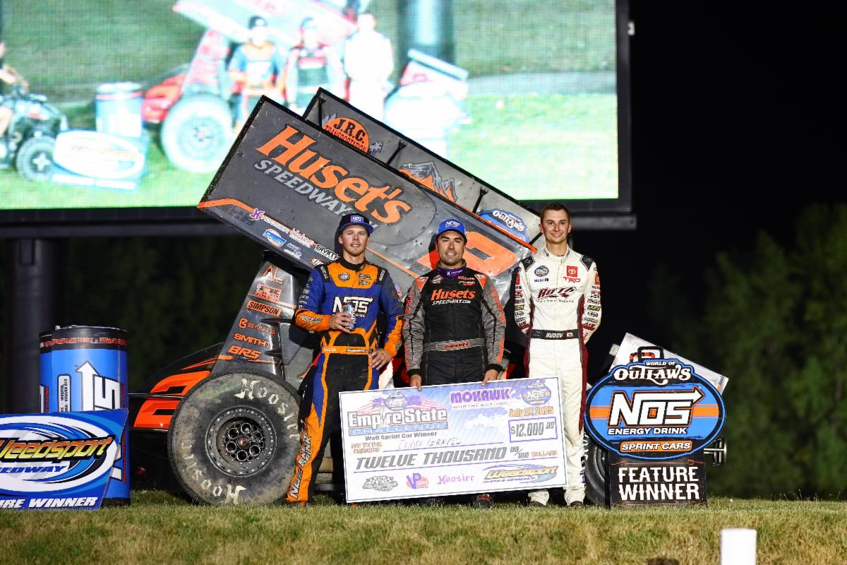 Greg Wood Racing Big Game Motorsports and Gravel Victorious at Weedsport Speedway for ...
