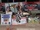Isaac Chapple in victory lane with the Great Lakes Traditional Sprints at Mt. Pleasant Speedway. (Jim Denhamer Photo)