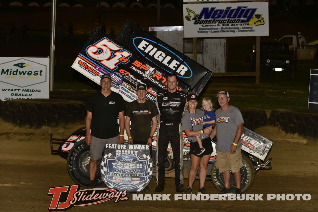 Joe B Miller Wins Wild MOWA Feature at Spoon River – TJSlideways.com