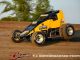 Trent Musk having a moment at I-96 Speedway. (T.J. Buffenbarger Photo)