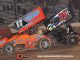 Jared Horstman (#17) and Max Stambaugh (#71) are locked in a fight for the 2025 Great Lakes Super Sprints Michigan region point championship. (Jim Denhamer Photo)