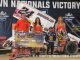 Rico Abreu after winning the High Limit Racing portion of the 4-Crown Nationals. (T.J. Buffenbarger Photo)