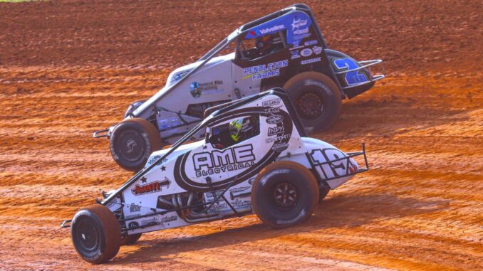 #19 Hayden Reinbold & #2B Kale Drake