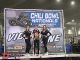 Christopher Bell in victory lane Thursday night at the Chili Bowl Nationals. (Serena Dalhamer Photo)