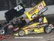 Colton Bettis (#61) inside of L.J. Grimm (#72) Saturday at Showtime Speedway. (Jim Denhamer Photo)