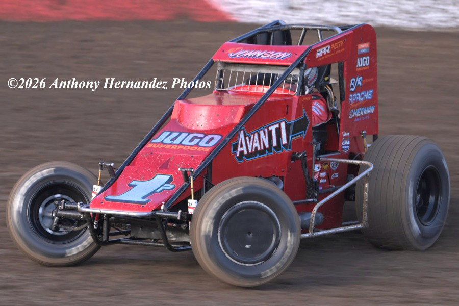R.J. JOHNSON LEADS USAC/CRA SPRINT CARS TO PERRIS “SALUTE TO INDY ...