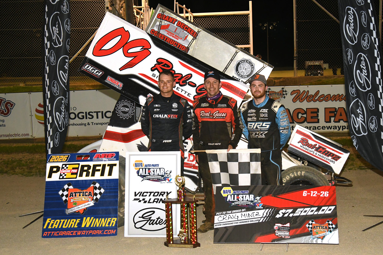 Craig Mintz Claims Night One of the 44th Annual Ohio Sprint