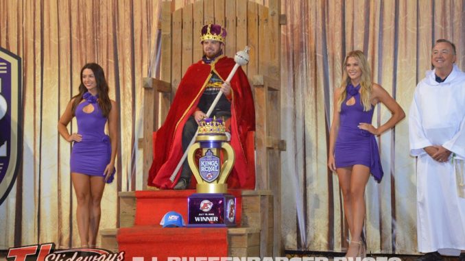 Anthony Macri after winning the 43rd Kings Royal. (T.J. Buffenbarger Photo)