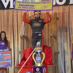 Anthony Macri after winning the 43rd Kings Royal. (T.J. Buffenbarger Photo)