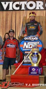 Matthew Frisbie with "King Anthony the 43rd" Anthony Macri. (T.J. Buffenbarger Photo)
