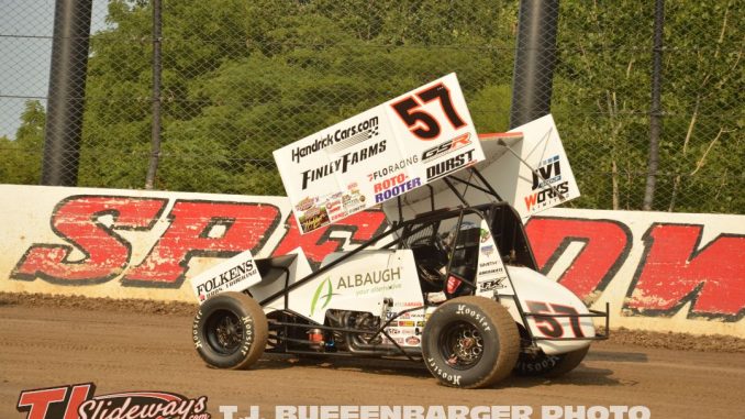 Kyle Larson. (T.J. Buffenbarger Photo)
