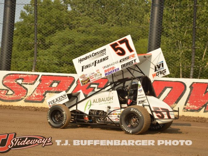 Kyle Larson. (T.J. Buffenbarger Photo)