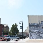 One of the wheat paste murals installed around downtown Knoxville for the Knoxville Nationals. (T.J. Buffenbarger Photo)
