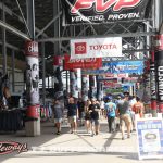 Knoxville Raceway breezeway. (T.J. Buffenbarger Photo)