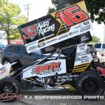 The National Sprint Car Hall of Fame and Museum raffle car. (T.J. Buffenbarger Photo)
