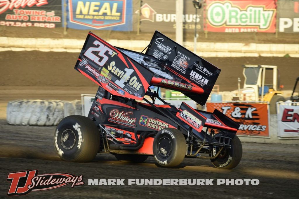 Travis Arernz. (Mark Funderburk Photo)