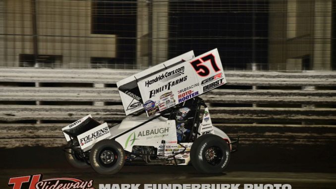 Kyle Larson. (Mark Funderburk Photo)